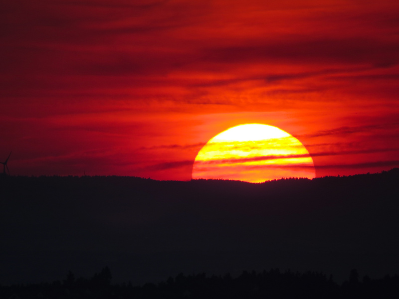 Scenic Sunset View