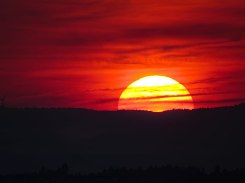 Scenic Sunset View